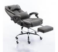 Executive Desk Chair - High Back Ergonomic Recliner, Adjustable Height, Swivel Base & Tilt Function for Home Office Comfort