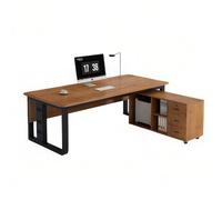 Executive Desk, Large Computer Office Desk Workstation, Modern Simple Style Laptop Desk Study Writing Table Business Furniture For Home Office(D,120X80X74CM/47X31X29IN)