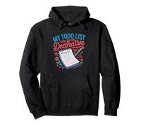 Executive Dysfunction Adult Pigeon Todo Graphic List Bird Pullover Hoodie