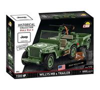Cobi 2804 - HC WWII - Willys MB + Trailer Executive Edition - Preorder