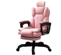 Executive High-Back Reclining Office Chair with Footrest, Lumbar Support & Ergonomic Design - Big & Tall, Ideal for Home & Office Comfort