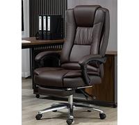 Executive Office Chair - Adjustable Height PU Leather Swivel Armchair with Extra Padding for Comfort, Stylish Design for Home Office and Desk Use