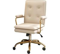 Executive Office Chair - Ergonomic Desk Chair with Adjustable Backrest, Armrests, and Universal Wheels - Ideal for Office and Conference Rooms