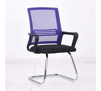 Executive Office Chair Ergonomic Mid Back Mesh Desk Chair with Arm Support Comfortable Computer Meeting Chair for Home & School Size 57x50x58CM Color E