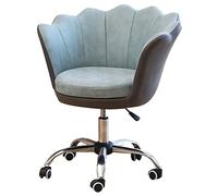 Executive Office Chair for Adults Ergonomic Home Computer Desk Chair with Lumbar Support, Tech Cloth, Low Back Adjustable Height & Swivel