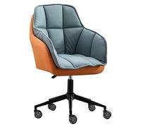 Executive Office Chair - Mid Back Tech Cloth with Adjustable Height, Comfortable Swivel Task Chair with Padded Armrests