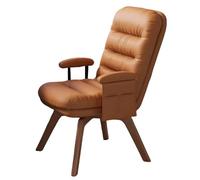 Executive Office Chair with Solid Wood Base High De Spon Desk Chair for Office Home Conference Room(Lig