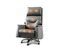 Executive Office Chairs - Traditional Leather Recliner - Electric Massage, Reclining, Upholstered Leather - Office, Gaming - 550 lbs Capacity