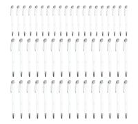 Executive Pen - 50x Metal Click Pen | Fashionable Stationery with Silver Clip Multi-functional Writing Pencil for Nursing Business Elites Professionals School Travel Home Teachers