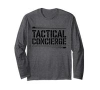 Executive Protection Tactical Concierge Veteran Security Long Sleeve T-Shirt