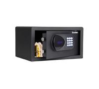 Executive Safe ACS-2 Home Office Hotel Security Safe Box. Digital Safe with Electronic Keypad, Motorized Lock Bolts, LED Display, Emergency Override Key Lock - 13.9L Black