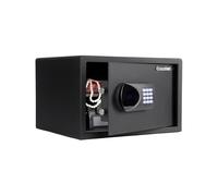 Executive Safe ACS-6 Home Office Hotel Security Safe Box. Digital Safe with Electronic Keypad, Motorized Lock Bolts, LED Display, Emergency Override Key Lock - 35.3L Black