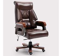 Executive Swivel Office Chair with Armrests, Lumbar Support, and Reclining Function - The Perfect Ergonomic Chair for Bosses, Executives, and Home Offices