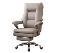 Executive Work Chair for Office Table Writing Study 360° Free Rotation Comfy Breathable Fabric Padded Adjustable Tilt Lock Ergonomic Desk Chair