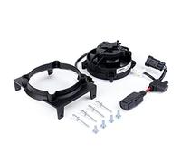 EXED® Parts: Original SPAL Radiator Cooling Fan and Mounting kit for SHERCO, with Cable and Relay, Dirt Bike Model from 2018 to 2023- Perfect fit, Easy to Install -