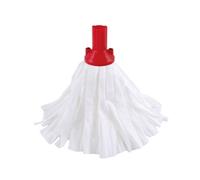 Exel Big White Mop Head Red (Pack of 10) 102199R
