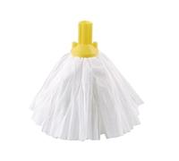 Exel Big White Mop Head Yellow (Pack of 10) 102199Y