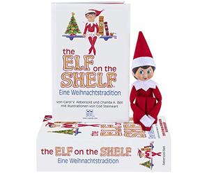 Exemplife The Elf on the Shelf Eine Weihnachtstradition | Deutsche Girl Christmas Tradition | Mädchen Elf