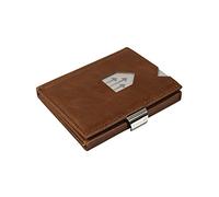 EXENTRI Leather Wallet with RFID Block, Hazelnut