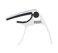 EXENXA Capo for Acoustic Guitar Metal Guitar Capo Quick Change Single-handed Lightweight Strong Accessory (Color : Silver, Size : One size) (Silver One Size)