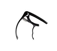 EXENXA Guitar Ukulele Capo, Pitch Clip, Folk Guitar Capo, Ukulele Guitar Capo Musical Instrument Accessories (Color : Silver) (Black)