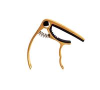 EXENXA Guitar Ukulele Capo, Pitch Clip, Folk Guitar Capo, Ukulele Guitar Capo Musical Instrument Accessories (Color : Silver) (Yellow)