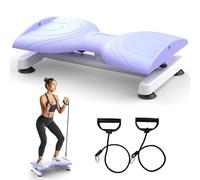 ExeractFit Upgraded Waist Twisting Machine Waist Sculptor Twister Exercise Disc Home Weight Loss Equipment Noiseless Non-slip Body Shaping Ab Workout Board for Women(Purple)
