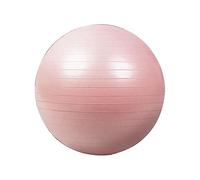 Exercise Ball - Yoga For Workout Stability Multi-Purpose Fitness Birthing Home Gym Includes Manual Inflator Quick Inflation Anti-Slip Safe Grip Design Effective Targeting Back Pain