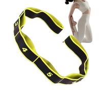 Exercise Bands 8 Pieces Numbered Elastic Stretch Strap - Resistance Bands for Training Muscle Strength Training Women Men Home Gym Yoga Pilates Arm Back Leg