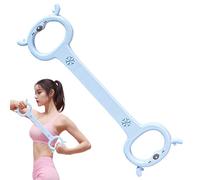 Exercise Bands - Figure 8 Fitness Resistance Band | Chest Expander Pulling Rope | Elastic Muscle Training Band | Yoga Pilates Stretching Equipment for the Home