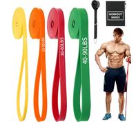 Exercise Bands Resistance Bands for Working Out,Pull Up Bands Set,at Home Workout Equipment,Workout Bands for Men and Women,Stretch Bands for Exercise,Physical Therapy,Fitness