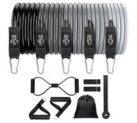 Exercise Bands - Suspension Trainer Straps | Multifunctional Resistance Bands for Anti-Slip | Trainer Suspension Straps | For Booty Core Arm Leg for