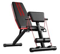 exercise bench, Folding Dumbbell Stool,Sit Up Abdominal Bench,Flat Exercise Workout,Adjustable Foldable Weight,Home Fitness