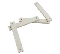 Exercise Bike Brake Pads Set of 4 for Dynamic Cycling Machines Made from Wool or Cowhide Offering Effective Friction and Safe Braking (2PCS cowhide pads)