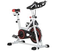 Exercise Bike Cardio 8kg Flywheel Adjustable Height Resistance LCD Monitor