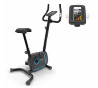 Exercise Bike Cardio Machine Pedal train 12kg Flywheel Home gym Heart rate Black