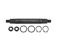 Exercise Bike Center Axis Pedal Bearing Chain Disc Wheel Axle Metal Parts Suitable for Fitness and Balance Bikes (17mm)