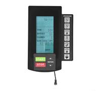 Exercise Bike Computer Indoor Monitor, Exercise Bike Counter Replacement Monitor Speedometer for Wind Resistance Exercise Bikes, 156x228x61mm