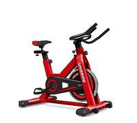 Exercise Bike Indoor Cycling Bike Stationary Comfortable Seat Cushion Multi Grips Handlebar Aupright Exercise Bike Cycles Aerobic Trainer Fitness Stationary Training Equipment