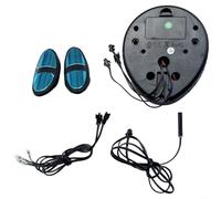 Exercise Bike LCD Display Replacement with Calorie Tracking, Heart Rate Monitoring, Distance Counter and Step Frequency Functions, Aluminum Alloy, Blue, 18x12cm(B)