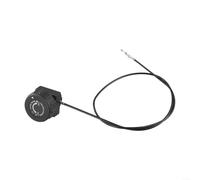 Exercise Bike Magnetic Resistance Knob with Cable, 8/10 Speed Tension Controller Replacement for Indoor Cycling Stationary Bike, Double Pedal Cardio Equipment Parts(8 Gears)