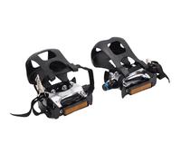 Exercise Bike Pedals - Fitness Cycling Components, Non-slip Material, Adjustable Replacement Improving Power Stability | Maintenance Use