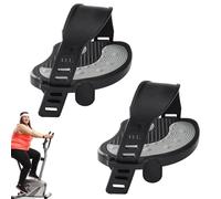 Exercise Bike Pedals - Non-Slip Replacement Pedals For Stationary & Recumbent Bikes, Universal 9/16" & 1/2" Spindle Options For Indoor Exercycle, Spin Bike, And Home Gym Stationary Cycles