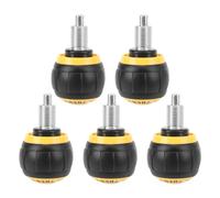 Exercise Bike Pull Pin Spring Knob Replacement Parts Durable Iron Plastic Universal Fitness Equipment Adjustment Knob for Home Gym Exercise Machines Strength Training Equipment (Black Yellow)