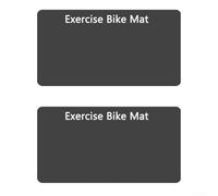 Exercise Bike Rubber Mat, Exercise Bike Rubber Mat 60X30cm Floor For Protection Mat For Home Gym Non-slip, Noise Reduction