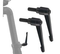 Exercise Bike Seat an Handle Height bar Adjustment Lever for Peloton Bike Replacement Parts, Adjustable Alloy L-Handle Accessories -2 Pack