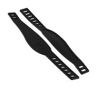 Exercise Bike Stirrup Straps 2 Pack - Adjustable Plastic Foot Straps for Use with Most Common Indoor Cycling Machines