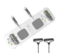 Exercise board, exercise board - Abdominal muscle training, multifunctional pilates device with pull line and timer Various training with the integrated pull line and timer for men and women