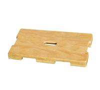 Exercise Board for Elastic Bands - Wooden Board for Exercises with Resistance Bands | Adjustable for Core Training Flexibility Recovery Pilates Training on the Go