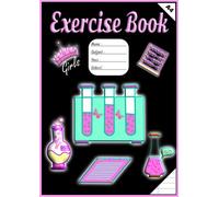 Exercise Book A4 - feint ruled: 120 pages, exercise book, ages 10 and up, school book, back to school, girly illustrated featured interior, gift for my daughter, stationary for school kids